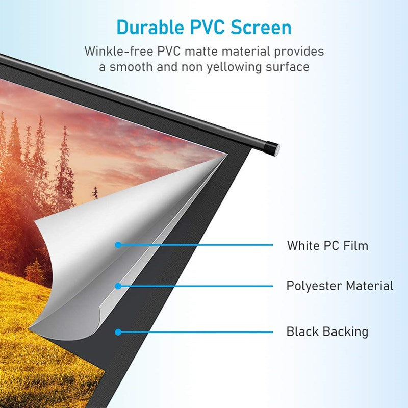 SMQ Electric Projector Screen with RF (100 SMQ Electric Projector Screen with RF (100